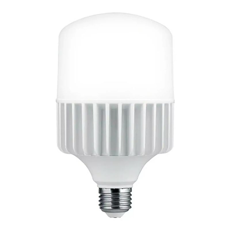 Foco-alta-potencia-LED-tipo-bulbo-con-base-E27-de-80W-Luz-blanca-Intensidad-6400-lumens-vida-util--15.000-horas