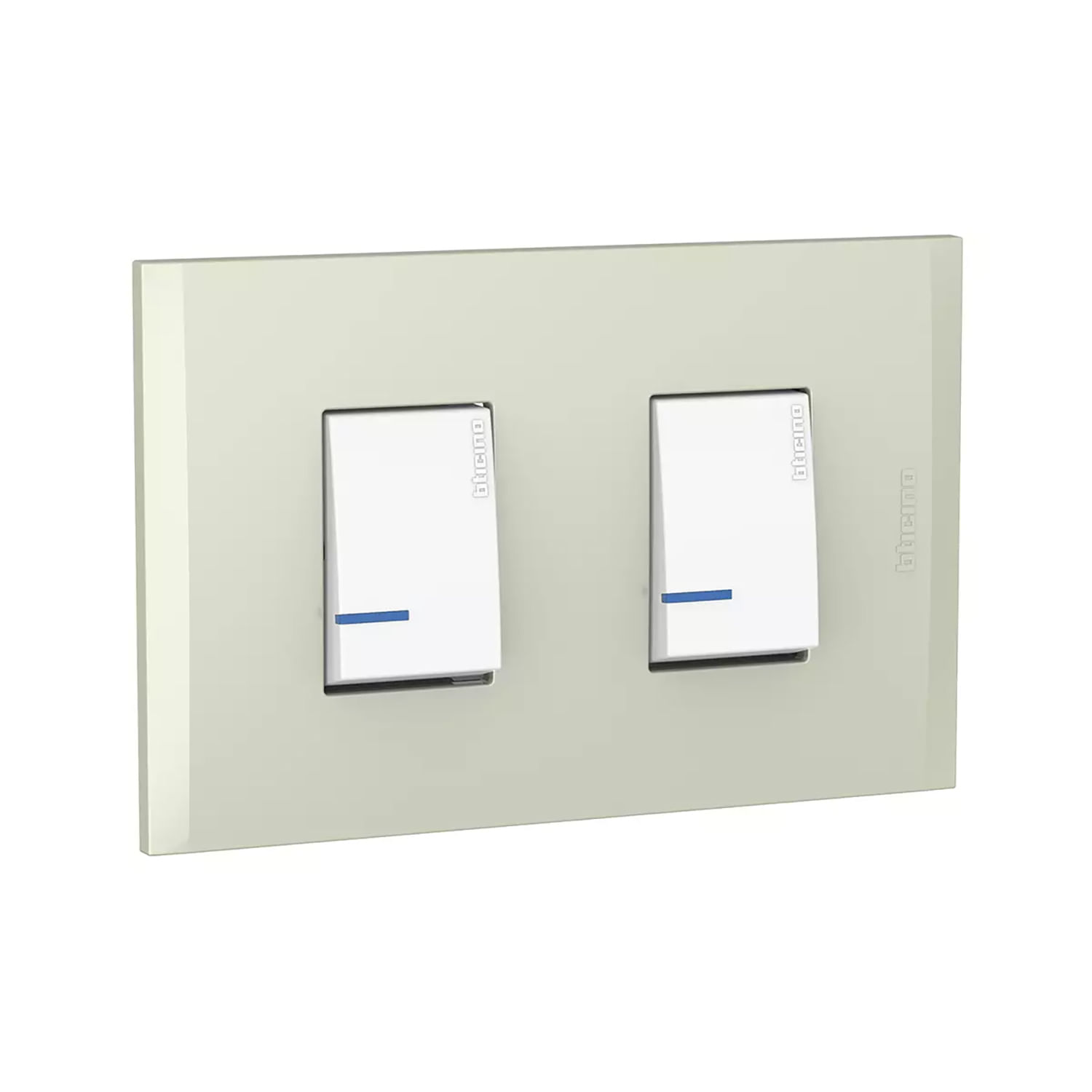 Confezione 10 Interruttore Decoratore Eaton 7503W Bianco 3 VIE 15