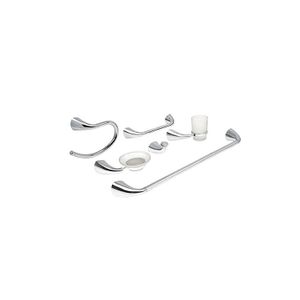 Juego de 6 accesorios para baño metálicos - FOSET