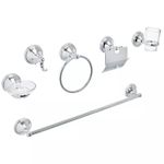 Jgo-Acc-Banio-6Pcs-Cromo-Aqua-Foset