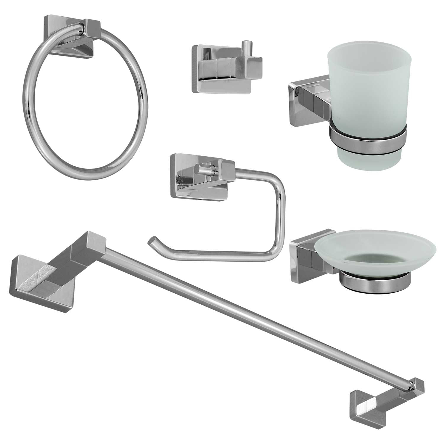 Set Casseruole 6 Pezzi INOX 16/20/24 Cm - Per Induzione, Con Coperchio Vetro E Manici Salvaspazio - Foto 5