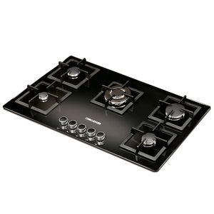 Cocina Gas 5 P/E,E, 120V/ Sq 6792Ae Negr - CHALLENGER