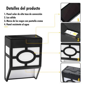 Luces D/Jardin Solares 2 Unds Gardendepot - GARDEN DEPOT