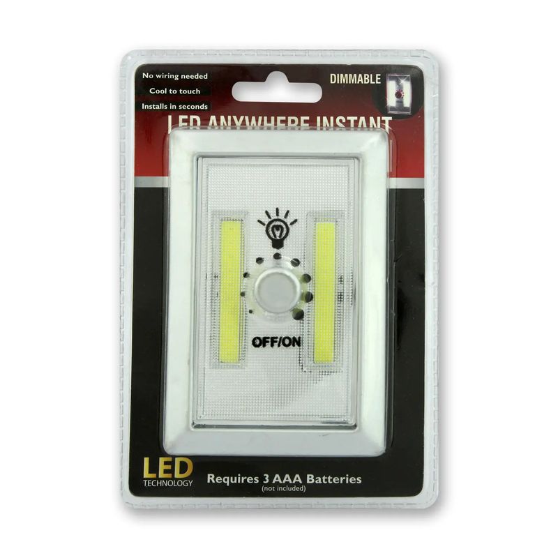 Luz-LED-empotrable-portatil-de-un-solo-cuerpo-con-luces-accionadas-con-un-dimmer-de-intensidad-de-luz
