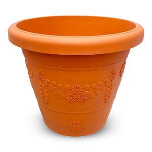 Maceta Plast Circular Gr 630Mm Terracotababa - BABA