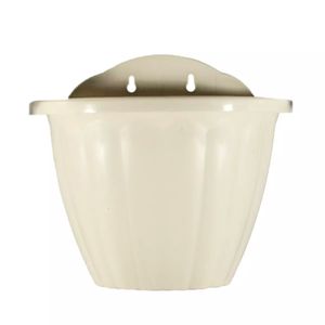 Maceta Plast P/Pared 30Cm Suplex Beige Plasti - PLASTIC HOUSE