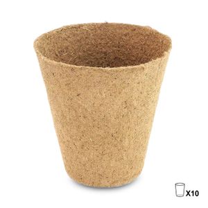 Macetas Biodegradables Set/10U - GARDEN DEPOT