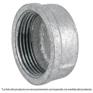 Tapón hembra 1/2" de acero galvanizado - FOSET
