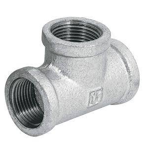 Tee sencilla 1" acero galvanizado - FOSET
