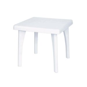 Mesa Cuadrada Blanca Baltica - PICA