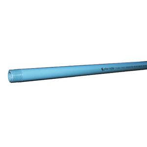 Tubo Pvcp Rosc C-80 1/2"X6M 420Psi Plastidor - PLASTIDOR