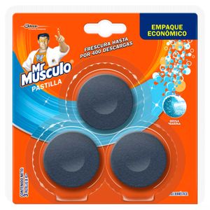 Mr.Musculo Pastilla Tanque Blister X3