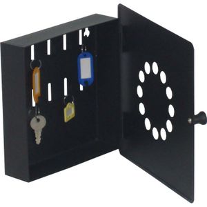 Organizador De 10 Llaves Cuadrado Neg C/Cir - XIAN FAR