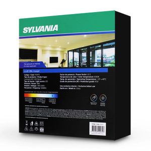 Panel Led Cuadrado Empot 18W 6.5K L/Blansylvan - SYLVANIA