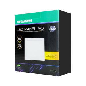 Panel Led Slim Cuadr 6W L/Ama Empot Sylva - SYLVANIA