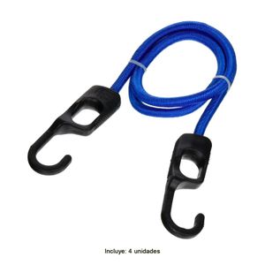 Amarra Elastica Azul C/Gancho Plastico 36" 4P - PROSOURCE