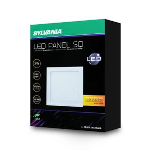 Panel Led Slim Cuadra 3W L/Am Empot Sylva - SYLVANIA