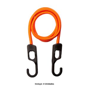 Amarra Elastica Orange C/Gancho Plastico336917 - PROSOURCE