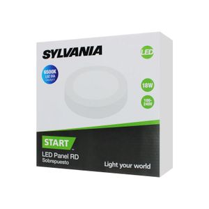 Panel Led Sobrep Redondo 18W L/Blanca Start - SYLVANIA