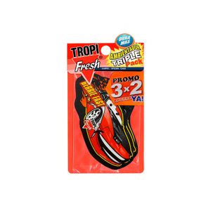 Ambiental colgante automotriz con aroma a vainilla pack x 3 - TROPI FRESH