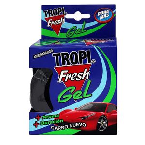 Ambiental en gel de 120 gr con aroma a carro nuevo - TROPI FRESH