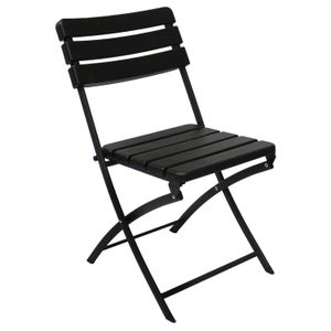 Silla Plegable P/Exterior Tipo Madera