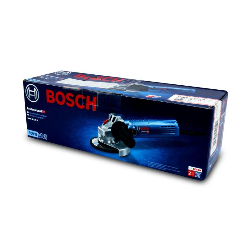 Amoladora Bosch 5 Vv 900W 11000Rpm Gws9-125 S