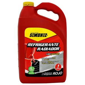 Refrigerante P/Radiador Rojo 1Gl Simoniz - SIMONIZ