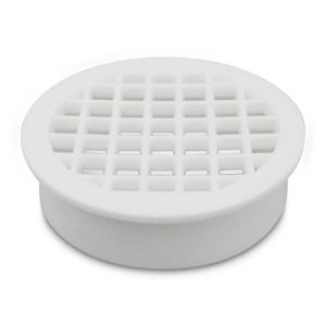 Rejilla Pvc Ventilacion Redonda 110Mm - YETKA