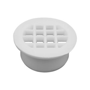 Rejilla Pvc Ventilacion Redonda 50Mm - YETKA