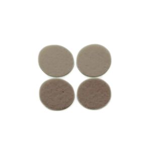 Resbalon 29Mm Redondo Beige 12Pz