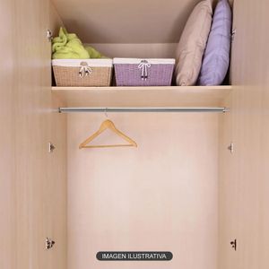 Tubo Ovalado Para Closet 3Mt Cromado - CEDIMPORT