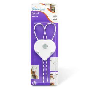 Seguro Flexible P/Puertas Con Boton - DREAM BABY