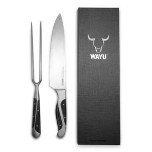 Set Bbq Parrillero Black Edition Wayu - WAYU