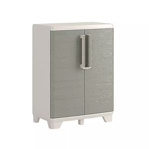 Armario Reforzado Basso Wood Grain 97X68X39 - KETER