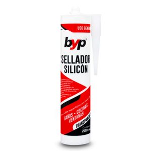 Silicon Transp P/Cocina/Banio 280Ml Byp - BYP