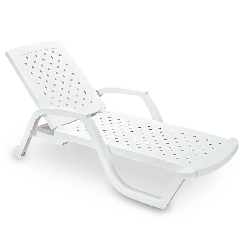 Silla-asoleadora-plastica-de-188-x-69-x-46.7-cm-con-diseño-de-rombos-y-espaldar-alto-reclinable-en-3-posiciones
