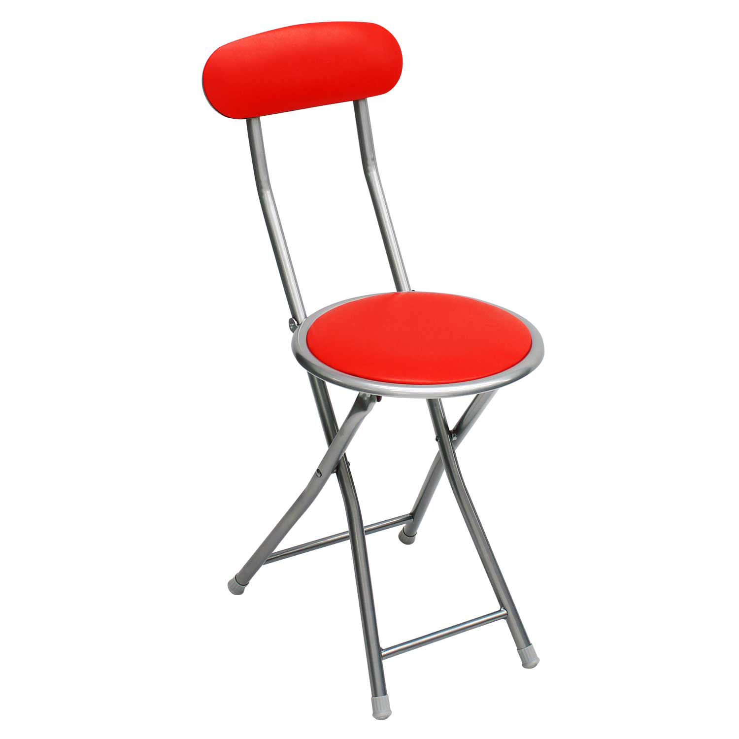 Silla de Cocina Plegable Color Rojo