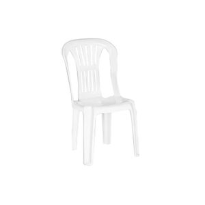 Silla Roma S/B Blanca Plapasa - PLAPASA