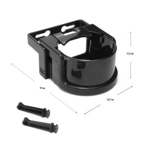 Soporte Negro Para Bebidas - ATR