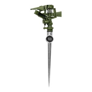 Aspersor verde, plástico, estaca de 11" - PRETUL