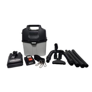 Aspiradora Recargable 6L Capacidad 200W - BLACK & WHITE