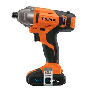Destornillador de impacto inalámbrico 1/4", 20 V - TRUPER
