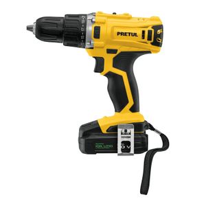 Taladro inalámbrico 1/2", 20 V
- PRETUL