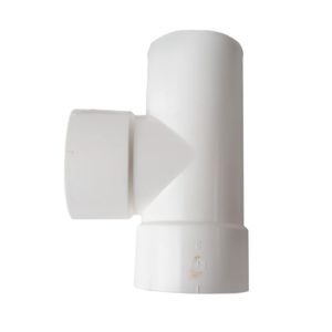 Tee Pvc Desague 75 Mm C/C/E Rival - RIVAL