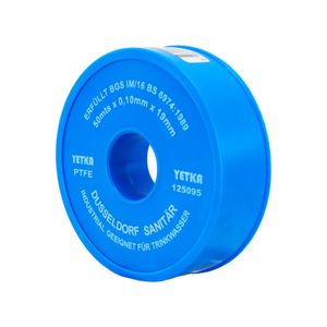 Teflon Blanco 3/4X0.10X50Mts P/Agua - YETKA