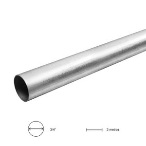 Tubo Conduit Emt Metal 3/4"X3M Nacional - KUBIEC