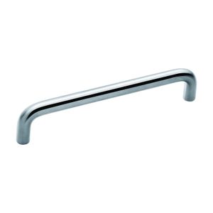 Tiradera 128Mm Tubo Redondead A.Inox - WRT