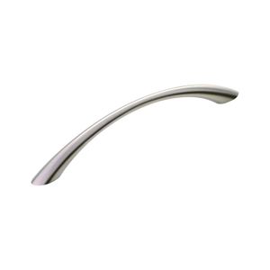 Tiradera 128Mm Curvo Plata Liso H8003 - WRT