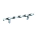 Tiradera-160Mm-A.Inox-Tubo-H3018-12Mm